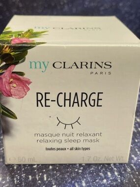 Clarins Re-Charge Relaxing Sleep Mask -